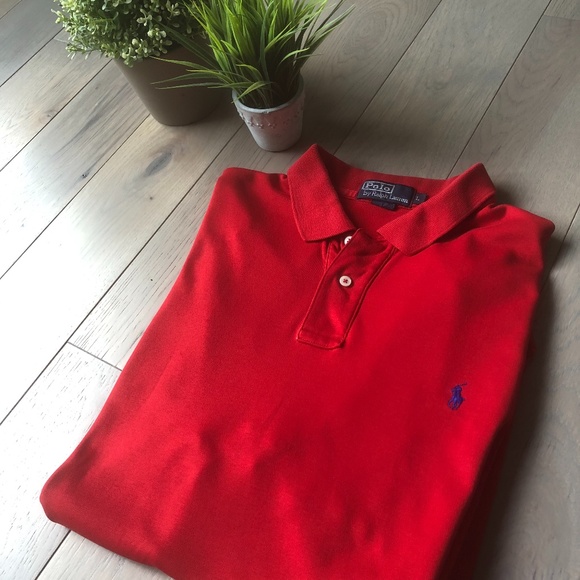 Polo Ralph Lauren Other - Ralph Lauren Men's Red Polo Shirt Size Large